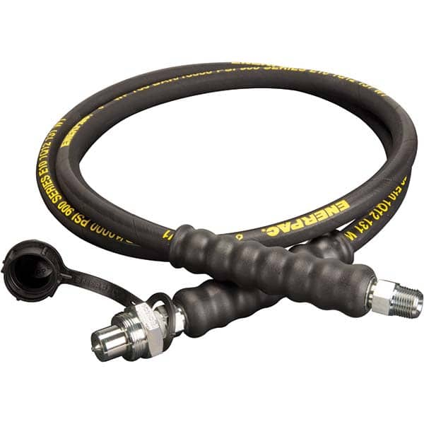 Enerpac - Hydraulic Pump Hose Inside Diameter (Inch): 0.375 Hose Length (Feet): 6.00 - Americas Industrial Supply