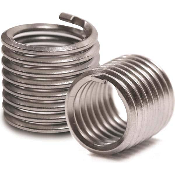 Recoil - Free-Running Inserts Thread Size: #4-40 Overall Insert Length (Decimal Inch): 0.2240 - Americas Industrial Supply