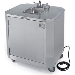 Lakeside - Stainless Steel Sinks Type: Portable Hand Washing Station Outside Length: 38.5 (Inch) - Americas Industrial Supply