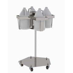 Lakeside - Motion Sensor & Push Sanitizer Dispenser - Americas Industrial Supply