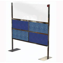 Lakeside - 75" x 72" Partition & Panel System-Social Distancing Barrier - Americas Industrial Supply