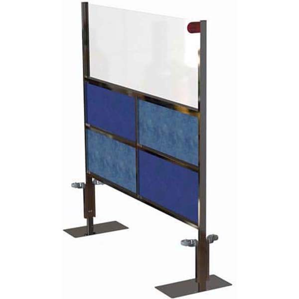 Lakeside - 75" x 72" Partition & Panel System-Social Distancing Barrier - Americas Industrial Supply