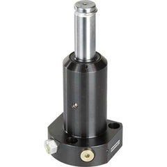 Swing Clamps; Operation Type: Hydraulic; Action Type: Single-Acting; Swing Direction: Right Hand; Clamping Force: 475 lb; Operating Volume: 0.12 cu in; Operating Volume (Cu. In.): 0.12; Effective Clamping Area: 0.12 in ™; Mount Type: Flange; Total Stroke