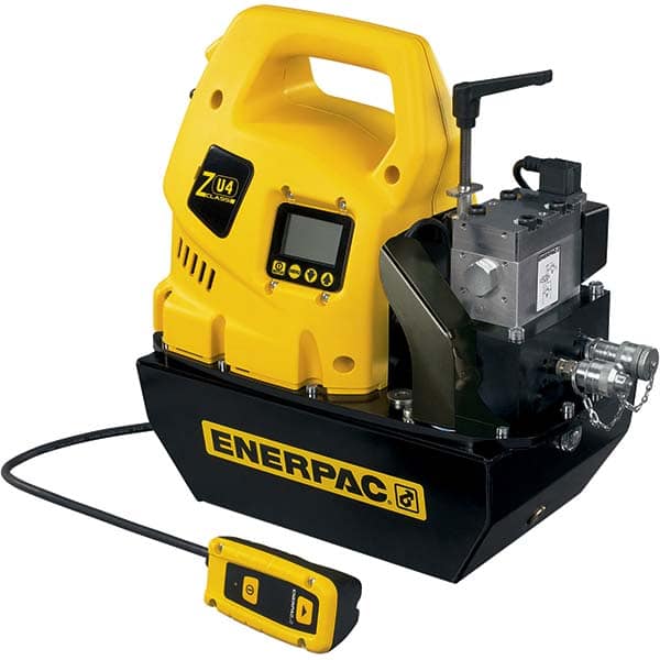 Enerpac - Power Hydraulic Pumps & Jacks Type: Electric Pressure Rating (psi): 10000 - Americas Industrial Supply