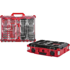 Milwaukee Tool - Socket Sets Measurement Type: Metric/Inch Drive Size: 1/4, 3/8 - Americas Industrial Supply