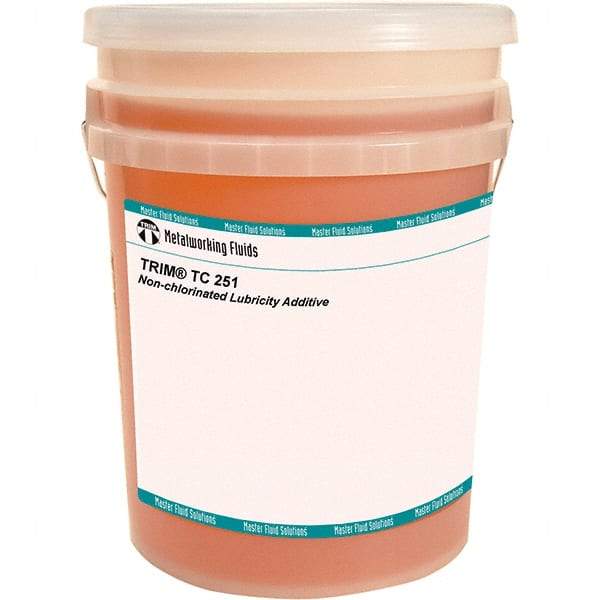 Master Fluid Solutions - 5 Gal Pail Lube/Emulsifier Additive - Low Foam, Series Trim TC251 - Americas Industrial Supply