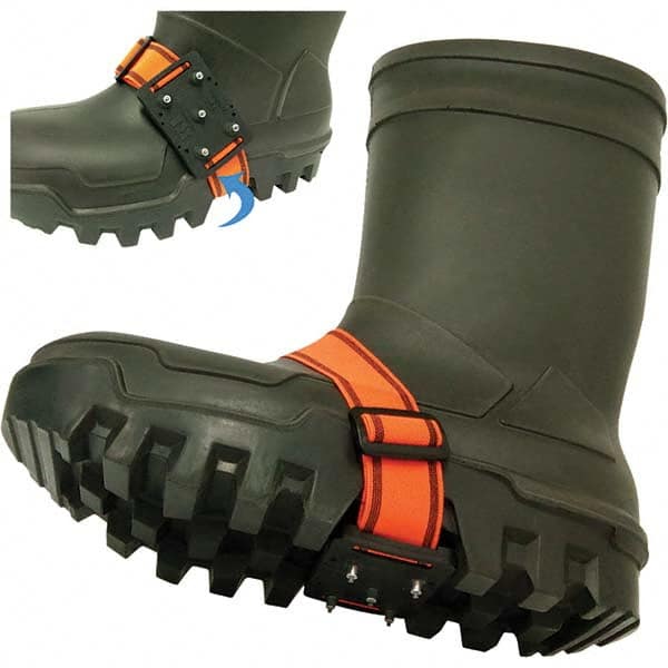 Geroline - Ice Traction Footwear Footwear Style: Strap-On Cleat Traction Type: Tungsten Carbide Stud - Americas Industrial Supply