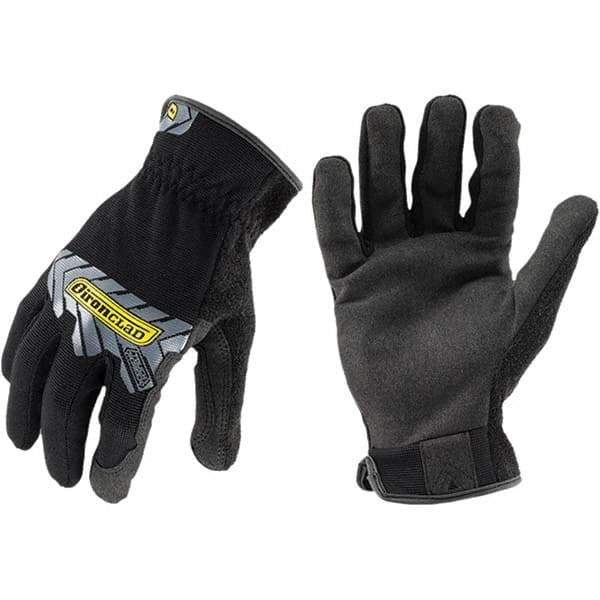 ironCLAD - Size XL (10), ANSI Cut Lvl A2, Abrasion Lvl 3, Cut Resistant Gloves - 10" Long, Uncoated, Unlined, Slip-On Cuff, Black, Paired - Americas Industrial Supply