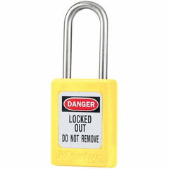 Master Lock - Lockout Padlocks Key Type: Keyed Different Key Retaining: Retaining Key - Americas Industrial Supply