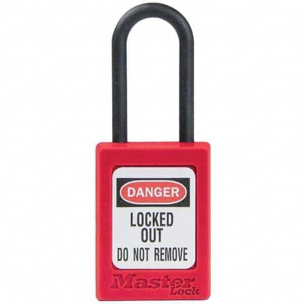 Master Lock - Lockout Padlocks Key Type: Keyed Different Key Retaining: NonRetaining Key - Americas Industrial Supply