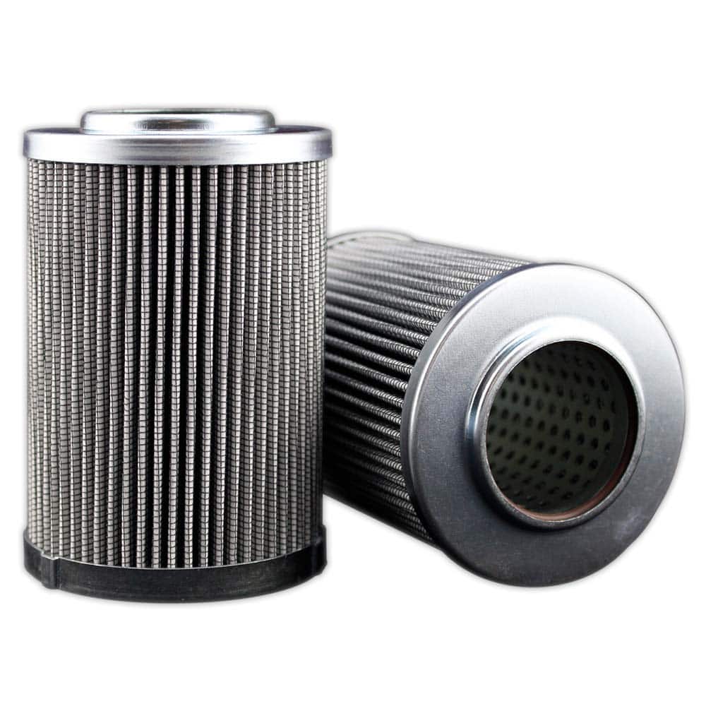 Replacement/Interchange Hydraulic Filter Element: Microglass & Water Removal, 10  µ