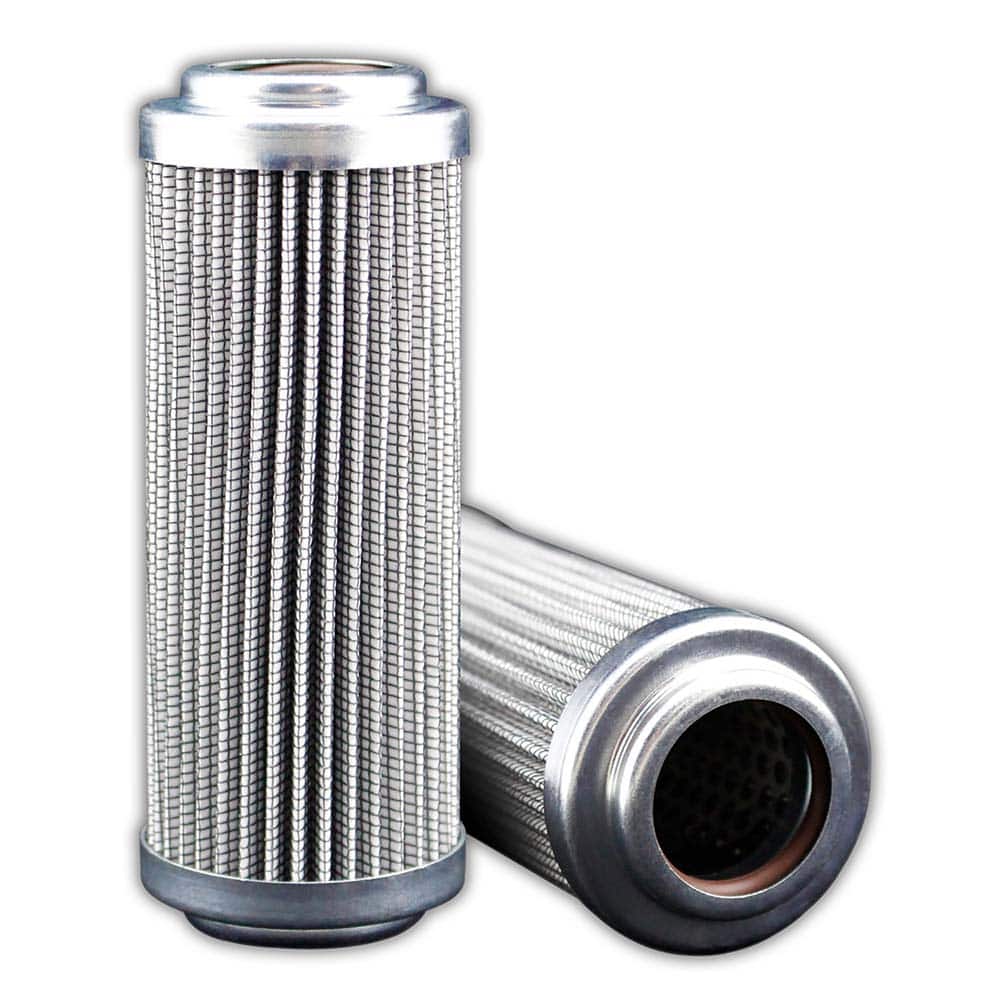 Replacement/Interchange Hydraulic Filter Element: Microglass, 10  µ