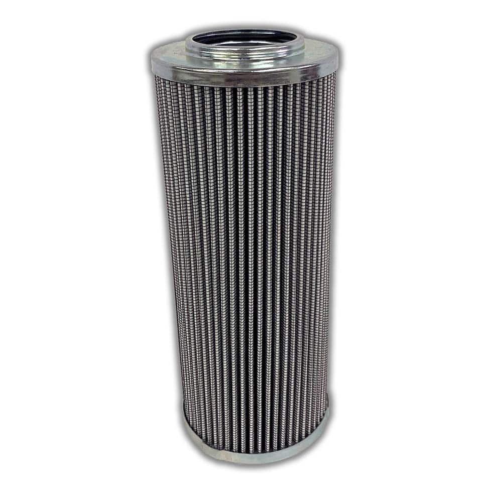 Replacement/Interchange Hydraulic Filter Element: Microglass, 10  µ