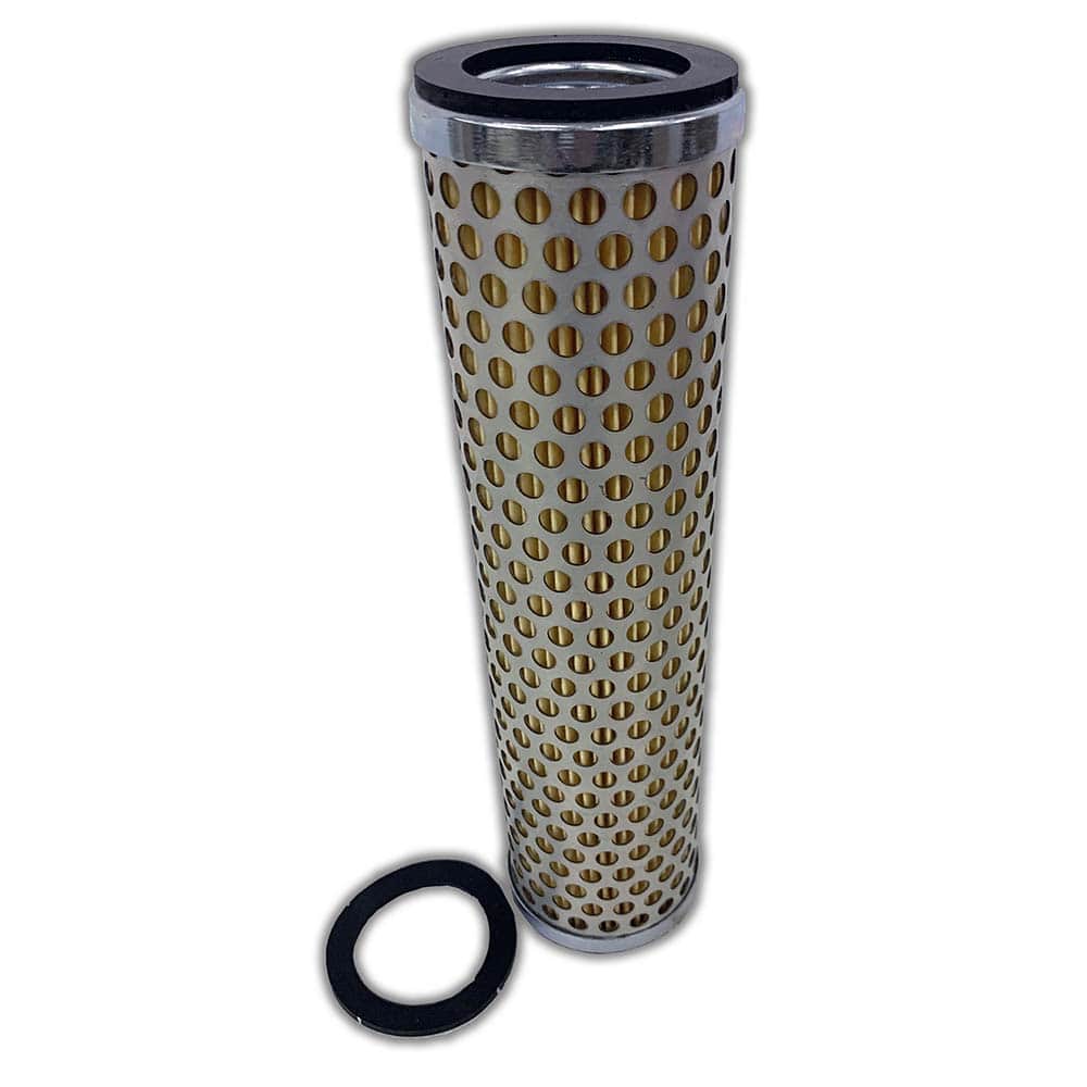 Replacement/Interchange Hydraulic Filter Element: Microglass, 40  µ