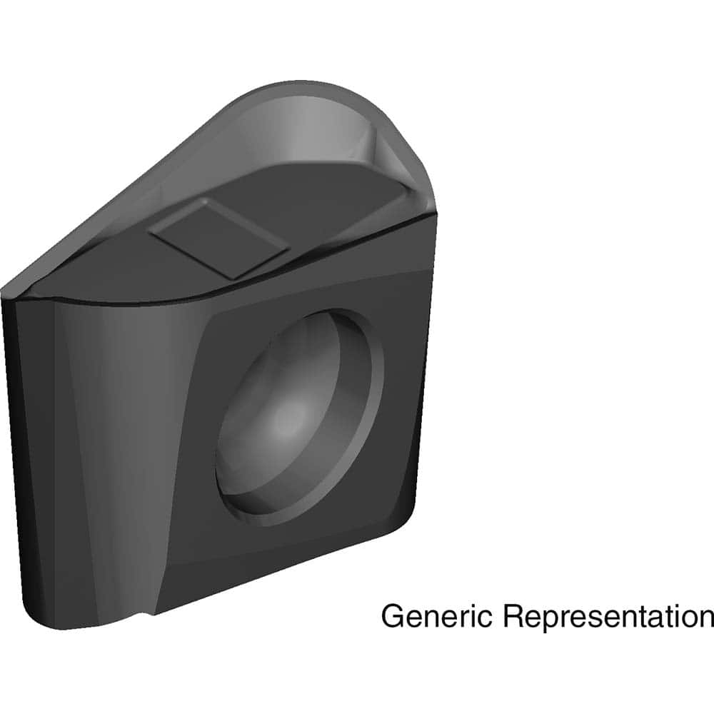LNEX130632PNERL ACM200 Carbide Milling Insert Al2O3/TiCN Finish, 10.8mm Thick x 13mm Wide