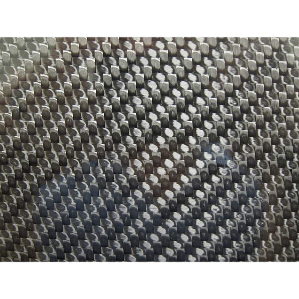 Plastic Sheet: Carbon Fiber, Black, 185,000 psi Tensile Strength
