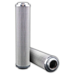 Replacement/Interchange Hydraulic Filter Element: Microglass, 10  µ