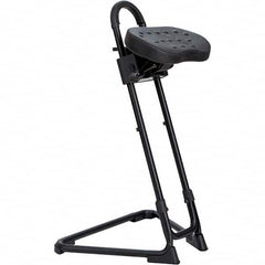 ALERA - Swivel & Adjustable Stools Type: Adjustable Height Stool Base Type: Mobile Wheel Base - Americas Industrial Supply