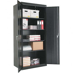 ALERA - 4 Shelf Locking Storage Cabinet - Americas Industrial Supply