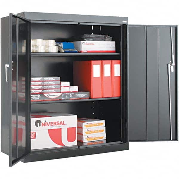 ALERA - 2 Shelf Locking Storage Cabinet - Americas Industrial Supply