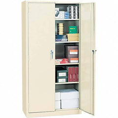 ALERA - 4 Shelf Locking Storage Cabinet - Americas Industrial Supply