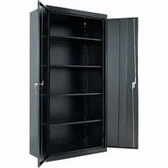 ALERA - 4 Shelf Locking Storage Cabinet - Americas Industrial Supply
