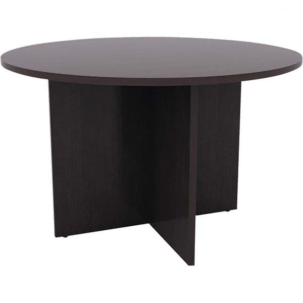 ALERA - Stationary Tables Type: Conference Table Material: Textured Woodgrain Laminate - Americas Industrial Supply