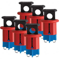 Brady - Pack of 6 Universal Miniature Circuit Breaker Lockouts - Americas Industrial Supply