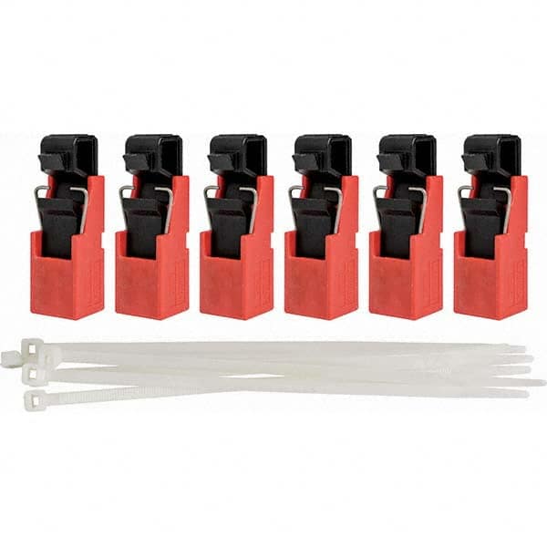 Brady - Pack of 6 Single-Pole Circuit Breaker Lockouts - Americas Industrial Supply