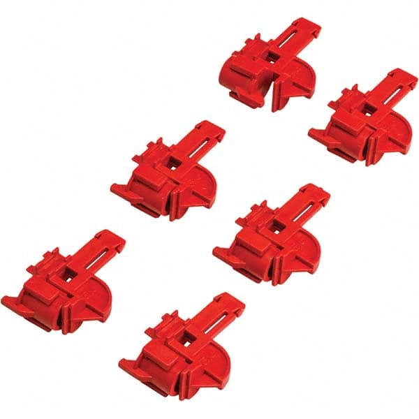 Brady - Pack of 6 Fuse Lockouts - Americas Industrial Supply