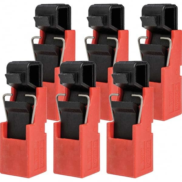 Brady - Pack of 50 Single-Pole Circuit Breaker Lockouts - Americas Industrial Supply