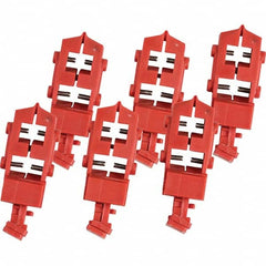 Brady - Pack of 50 Single-Pole Circuit Breaker Lockouts - Americas Industrial Supply