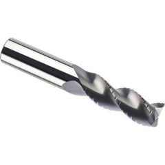 SGS - 16mm, 0.945" LOC, 0.63" Shank Diam, 3.622" OAL, 3 Flute, Solid Carbide Square End Mill - Americas Industrial Supply