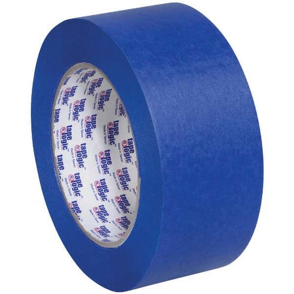 Tape Logic - Pack of (12), 2" x 60 Yd Rolls of Blue Crepe Paper Painter's Tape - Americas Industrial Supply