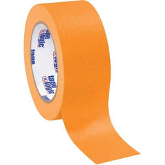 Tape Logic - Pack of (12), 60 Yd Rolls 2" Orange Crepe Paper Masking Tape - Americas Industrial Supply