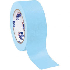 Tape Logic - Pack of (12), 60 Yd Rolls 2" Light Blue Crepe Paper Masking Tape - Americas Industrial Supply