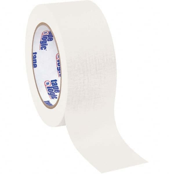 Tape Logic - Pack of (12), 60 Yd Rolls 2" White Crepe Paper Masking Tape - Americas Industrial Supply