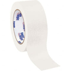 Tape Logic - Pack of (12), 60 Yd Rolls 2" White Crepe Paper Masking Tape - Americas Industrial Supply