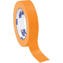 Tape Logic - Pack of (12), 60 Yd Rolls 1" Orange Crepe Paper Masking Tape - Americas Industrial Supply
