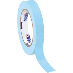 Tape Logic - Pack of (12), 60 Yd Rolls 3/4" Light Blue Crepe Paper Masking Tape - Americas Industrial Supply