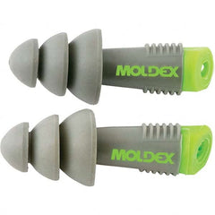 Moldex - 200 1-Pack Pairs Reusable Uncorded 27 dB Flanged Earplugs - Americas Industrial Supply