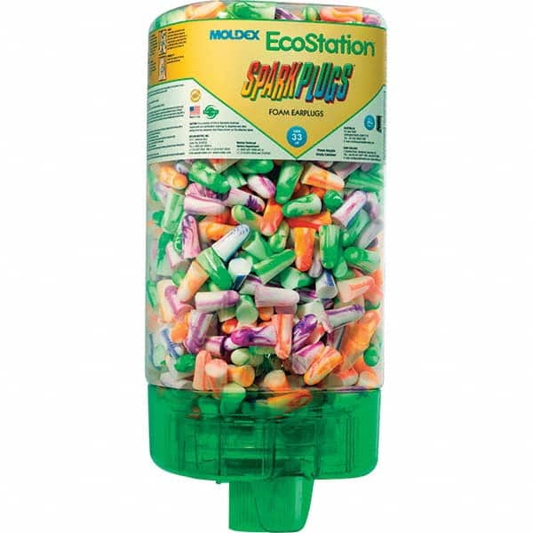 Moldex - 4 500-Pack Cases Twist Knob Earplug Dispenser with 33 dB Taper End Earplugs - Americas Industrial Supply