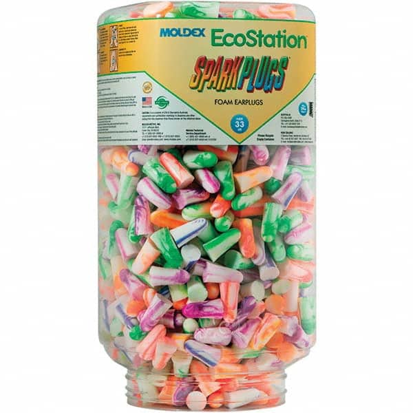 Moldex - 4 500-Pack Cases Twist Knob Earplug Dispenser with 33 dB Taper End Earplugs - Americas Industrial Supply