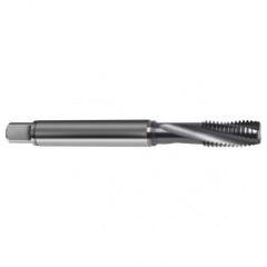 M4x0.70 4HX 3-Flute Cobalt Semi-Bottoming 15 degree Spiral Flute Tap-TiCN - Americas Industrial Supply