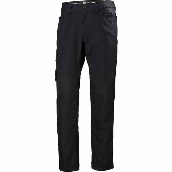 Helly Hansen - Black Cotton Polyester Elastane General Purpose Pants - Americas Industrial Supply