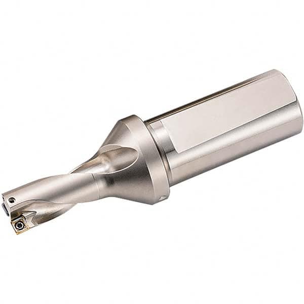 Kyocera - 78mm Max Drill Depth, 2xD, 39mm Diam, Indexable Insert Drill - Americas Industrial Supply