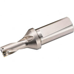 Kyocera - 78mm Max Drill Depth, 2xD, 39mm Diam, Indexable Insert Drill - Americas Industrial Supply