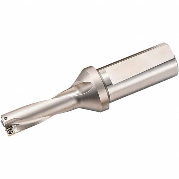Kyocera - 166.7mm Max Drill Depth, 5xD, 33.35mm Diam, Indexable Insert Drill - Americas Industrial Supply