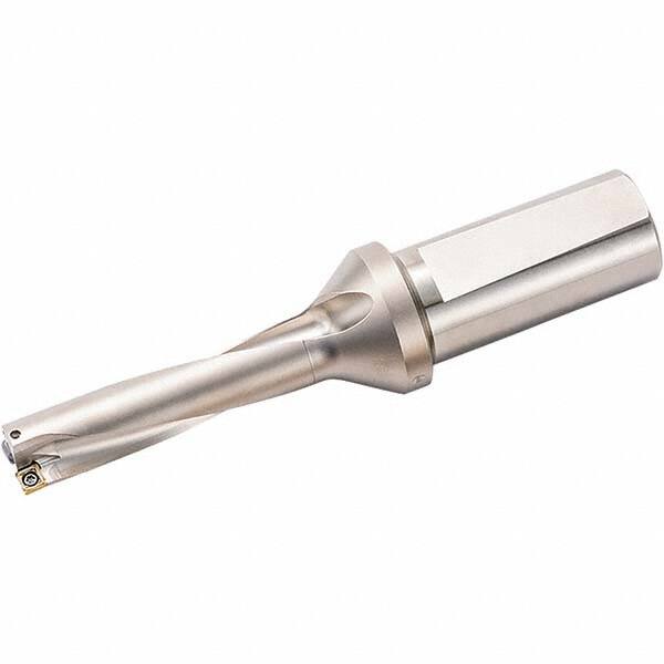 Kyocera - 4.1339" Max Drill Depth, 3xD, 1.4" Diam, Indexable Insert Drill - Americas Industrial Supply
