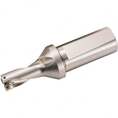 Kyocera - 76mm Max Drill Depth, 2xD, 38mm Diam, Indexable Insert Drill - Americas Industrial Supply